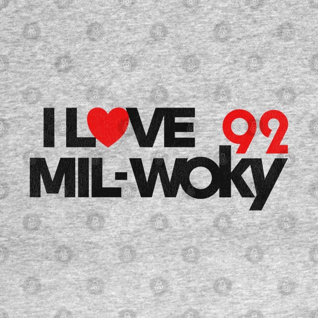 92 WOKY Love Milwaukee Defunct Radio Station by darklordpug